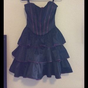 Betsey Johnson strapless dress