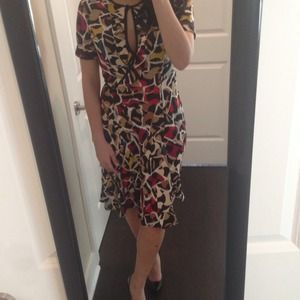 Diane Von Furstenberg silk wrap dress