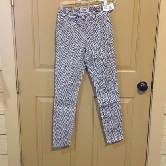 Paige Denim high rise ankle skinny