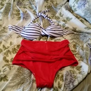 Retro swimsuit