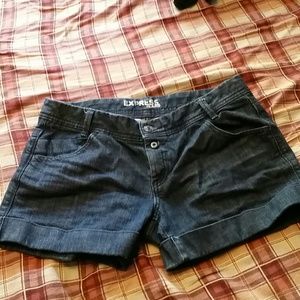 Retro Pin-up Jean Shorts