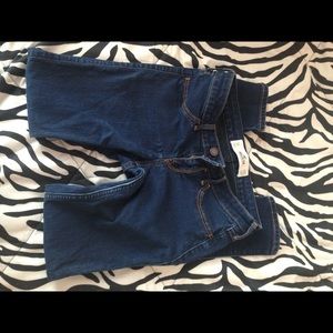 Hollister dark rinse jeggings