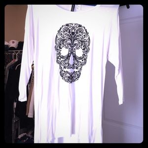 Sugar skull top