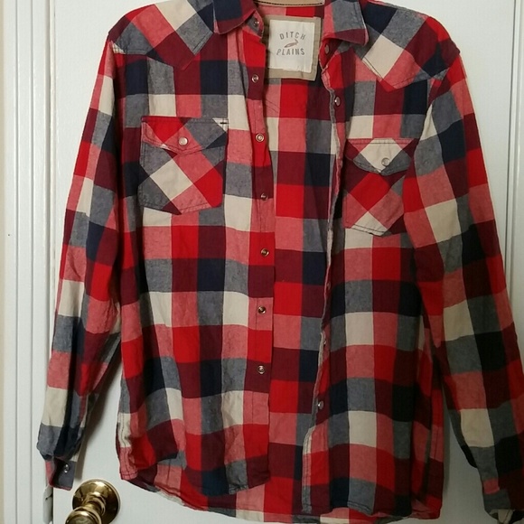 Plaid top