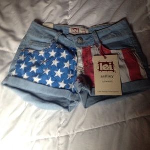 new american flag shorts