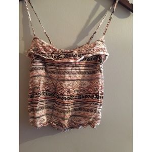 l.A Hearts printed tank top