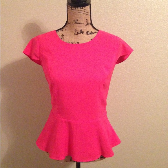 Express peplum top