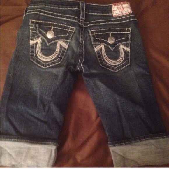 True religion capri jeans