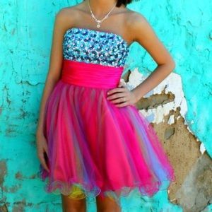 X-small prom dress
