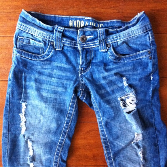 Hydraulic Deconstructed Jeans!