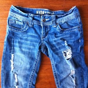 Hydraulic Deconstructed Jeans!