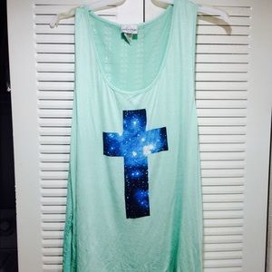 Mint green tank top Bundle Beachmom2