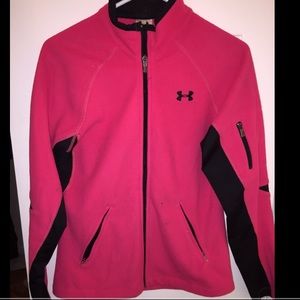 Women's under armour pink  jacket