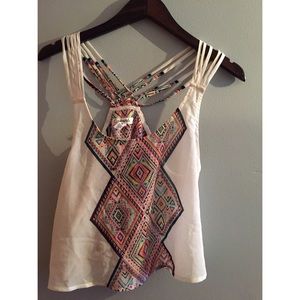 Printed tank top