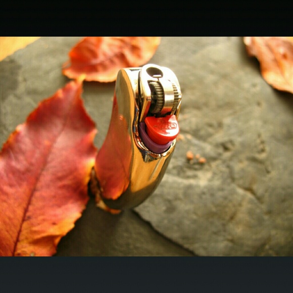 Mini Bic lighter case   metal chromed   finished
