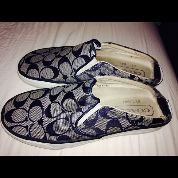 Coach Brianne Slip On Shoes Size 8 1/2B