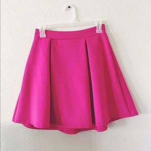 Pink skater skirt