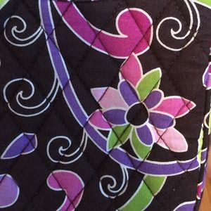 PURPLE PUNCH VERA BRADLEY MINI HIPSTER