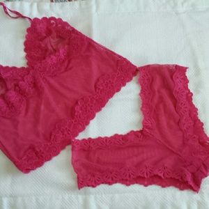 Rampage Lace & Mesh Sexy Night Wear