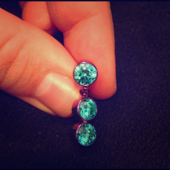 Titanium Purple and Blue Belly Ring