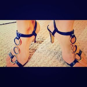 Glamorous high heel sandals