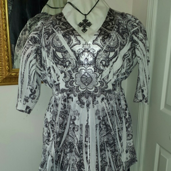 Hi Lo Shark Bite Tunic