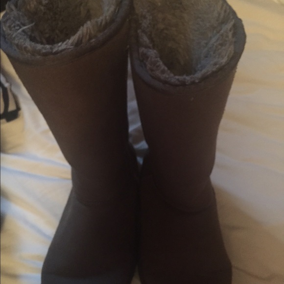 Tall Grey uggs