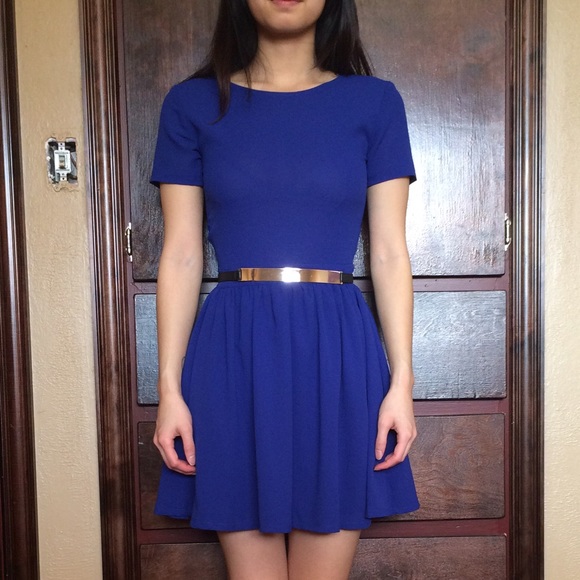 Missguided Blue Dress