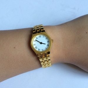 Nasty Gal Yellow Gold Watch