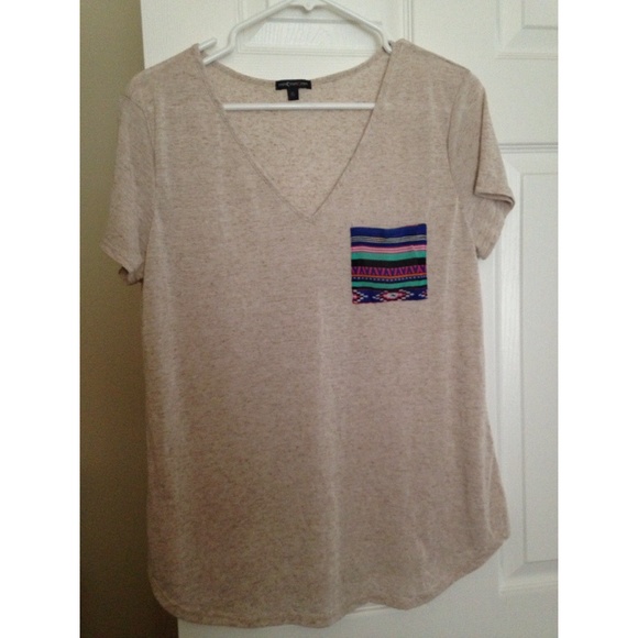 Aztec pocket top
