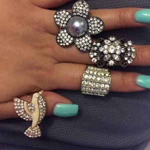 4 cute rings
