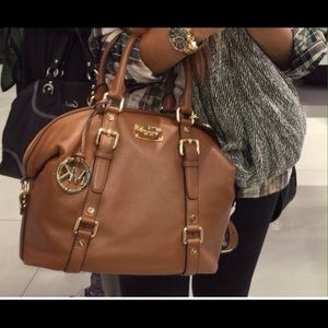Michael Kors Leather Satchel