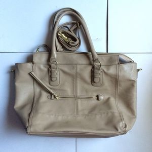 H&M Tan Carry-all Purse