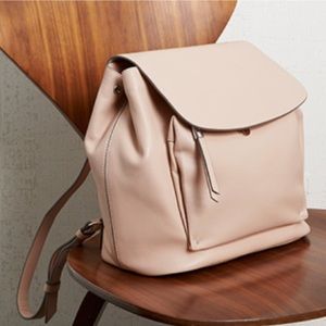 BR Flap Backpack in Rosy Blush