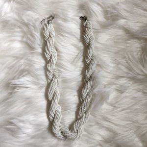 Beaded rope necklace