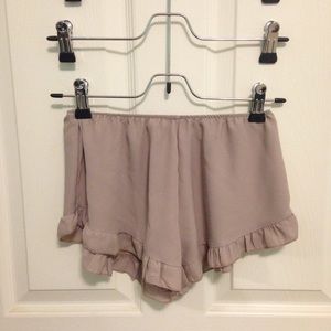 brandy melville blush vodi shorts