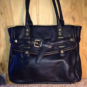 Olivia + Joy black handbag