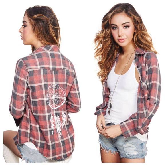 PLAID DREAMCATCHER SHIRT