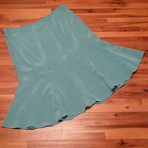 Teal Dress Skirt