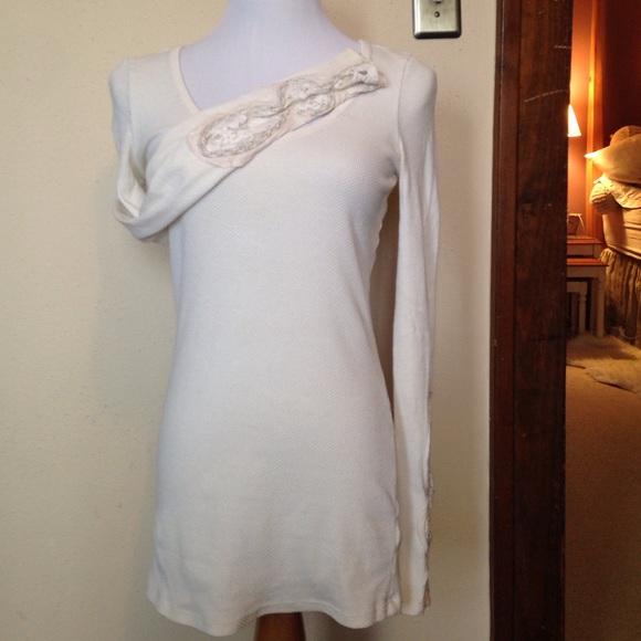 🚫SOLD🚫 Free People Ivory Crafty Cuff Thermal