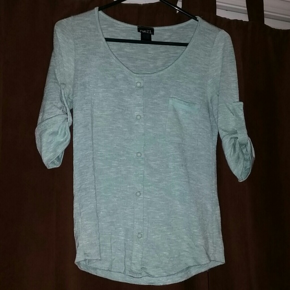 Mint green sweater