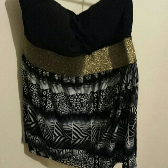 Charlotte Russe strapless shirt