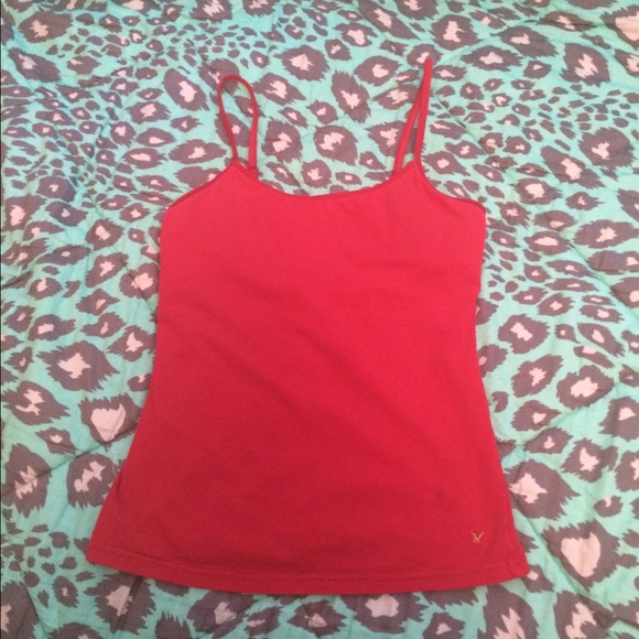Red American Eagle Outfitters tank top