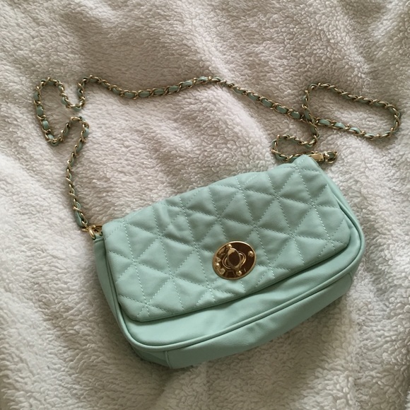 Forever 21 Mint Green Satchel
