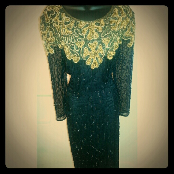 *SOLD IN BUNDLE*Beautiful Vintage Cocktail  Dress
