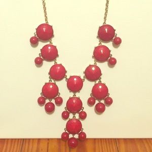 Red bubble necklace