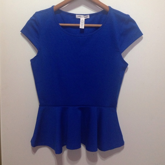 Blue Navy Flare Shirt