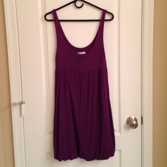 Plum colored dress