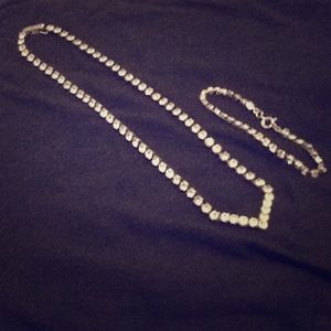 Necklace and bracelet