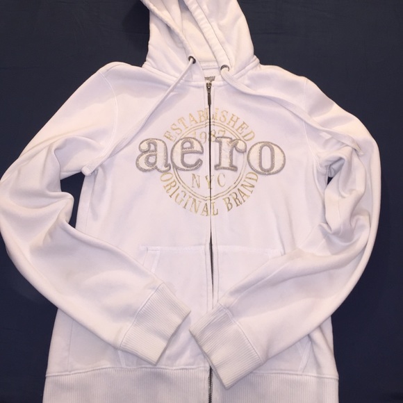 White Aeropostale Hoodie